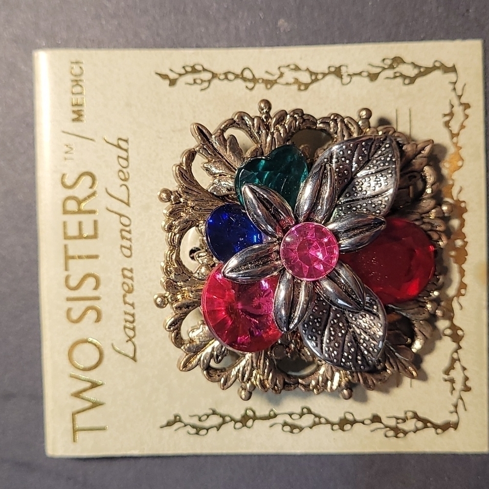 Two Sisters Brooch NWT